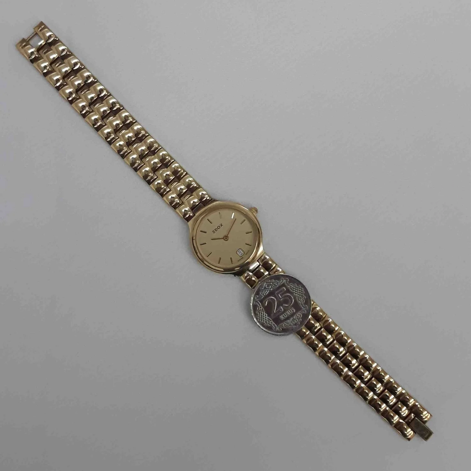 Edox Vintage Kadın Kol Saati - Görsel 1