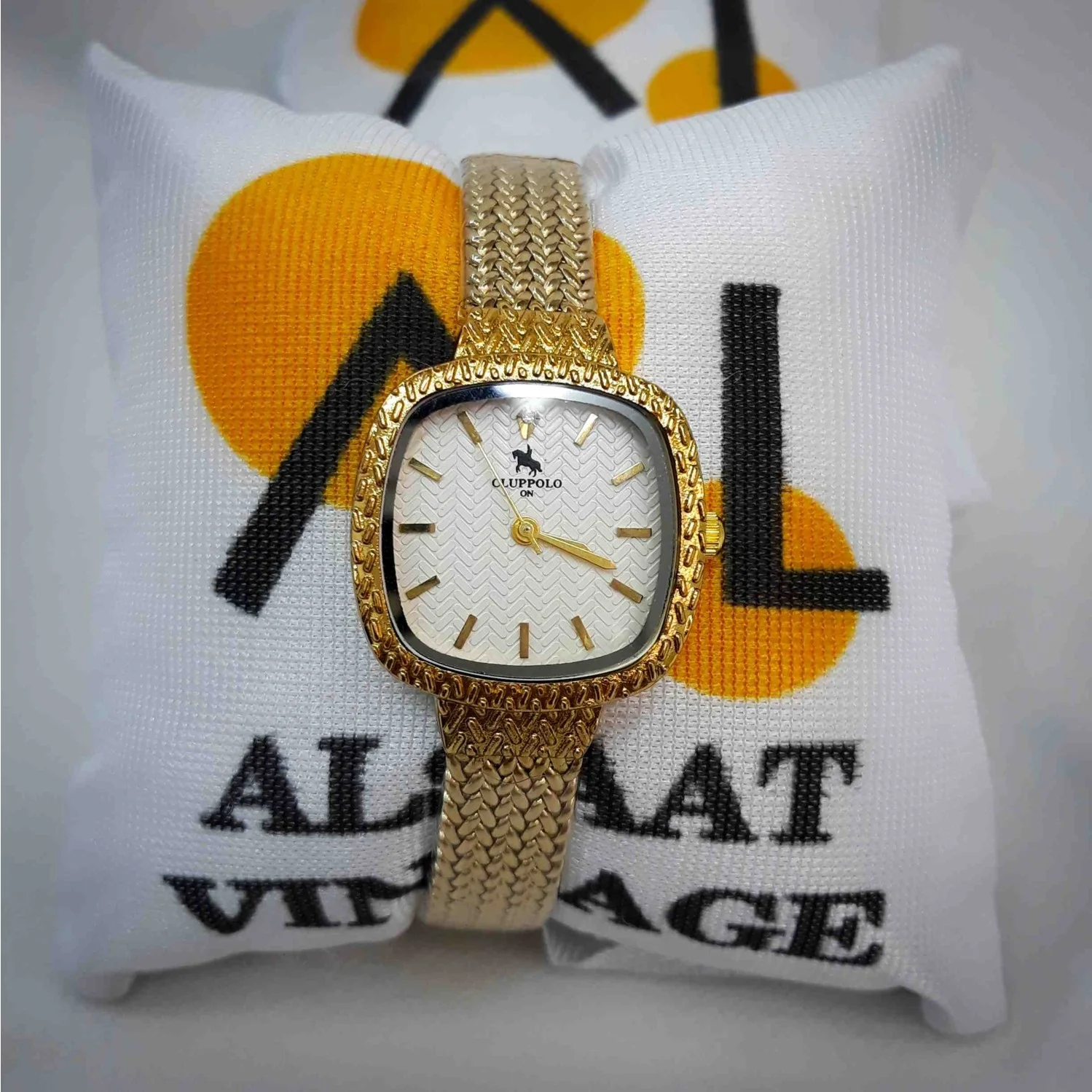 Clup Polo Alsaat Vintage Kadın Saati - Görsel 1
