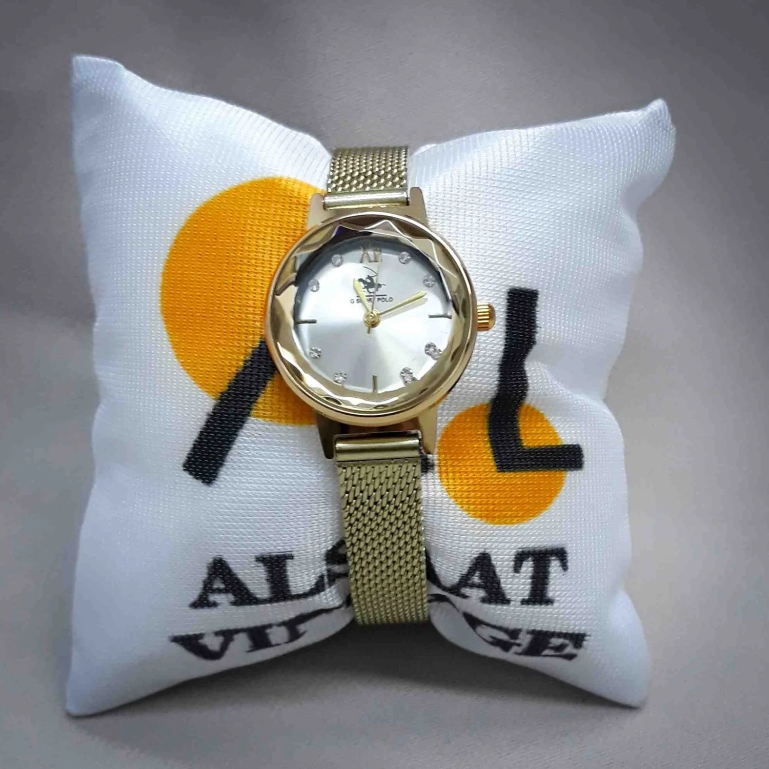 G Sport Polo Alsaat Vintage Kadın Kol Saati - Thumbnail 2