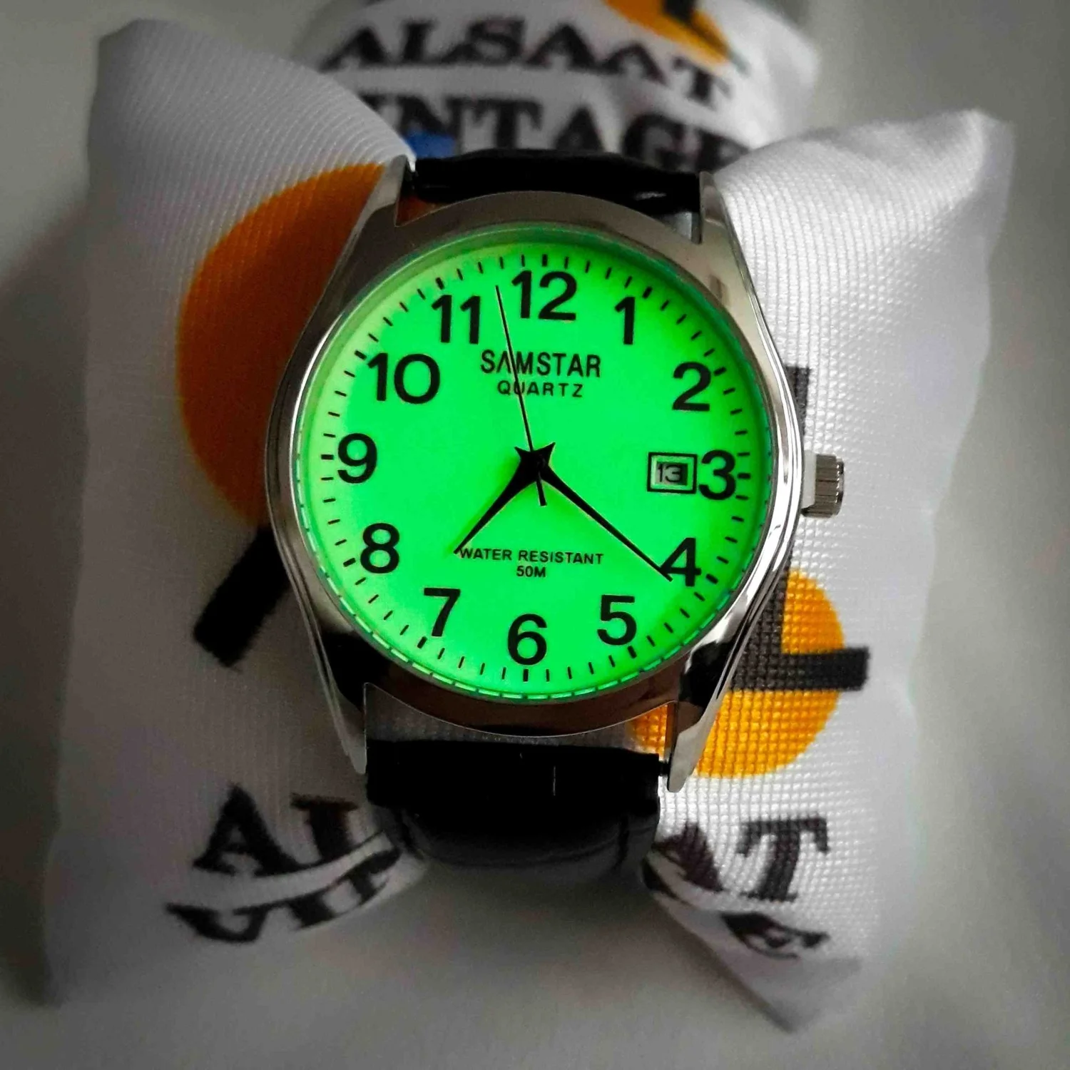 Samstar Alsaat Fosforlu Unisex Kol Saat - Thumbnail 5