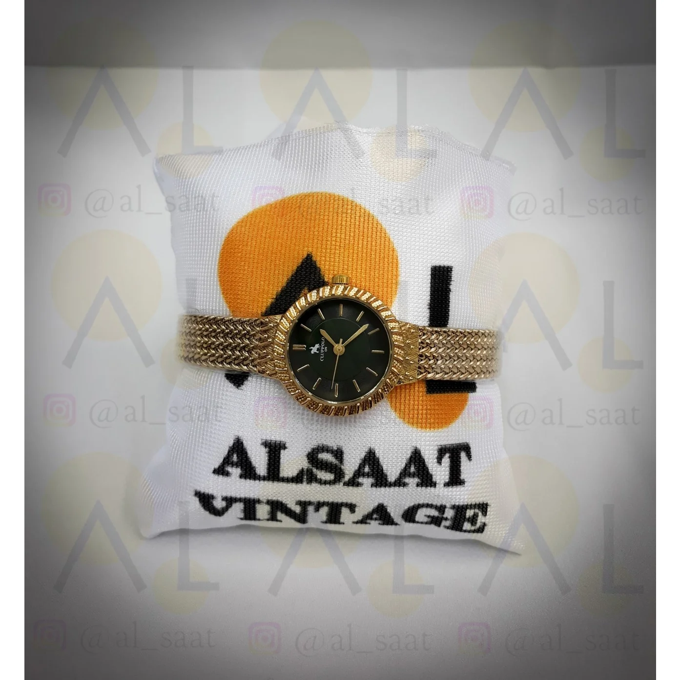 Clup Polo Alsaat Clup Polo On Vintage Kadın Saati - Thumbnail 2