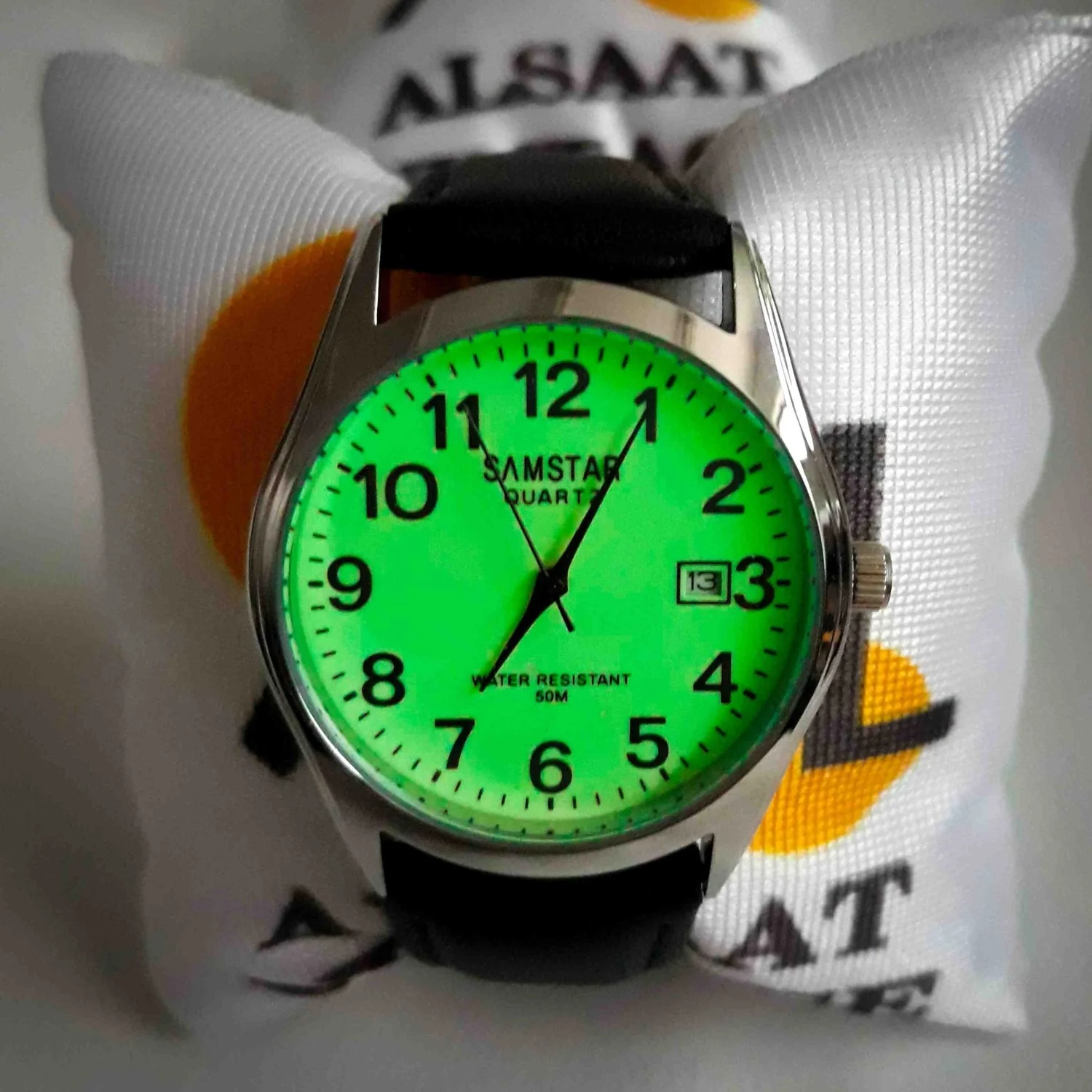 Samstar Alsaat Fosforlu Unisex Kol Saat - Thumbnail 2