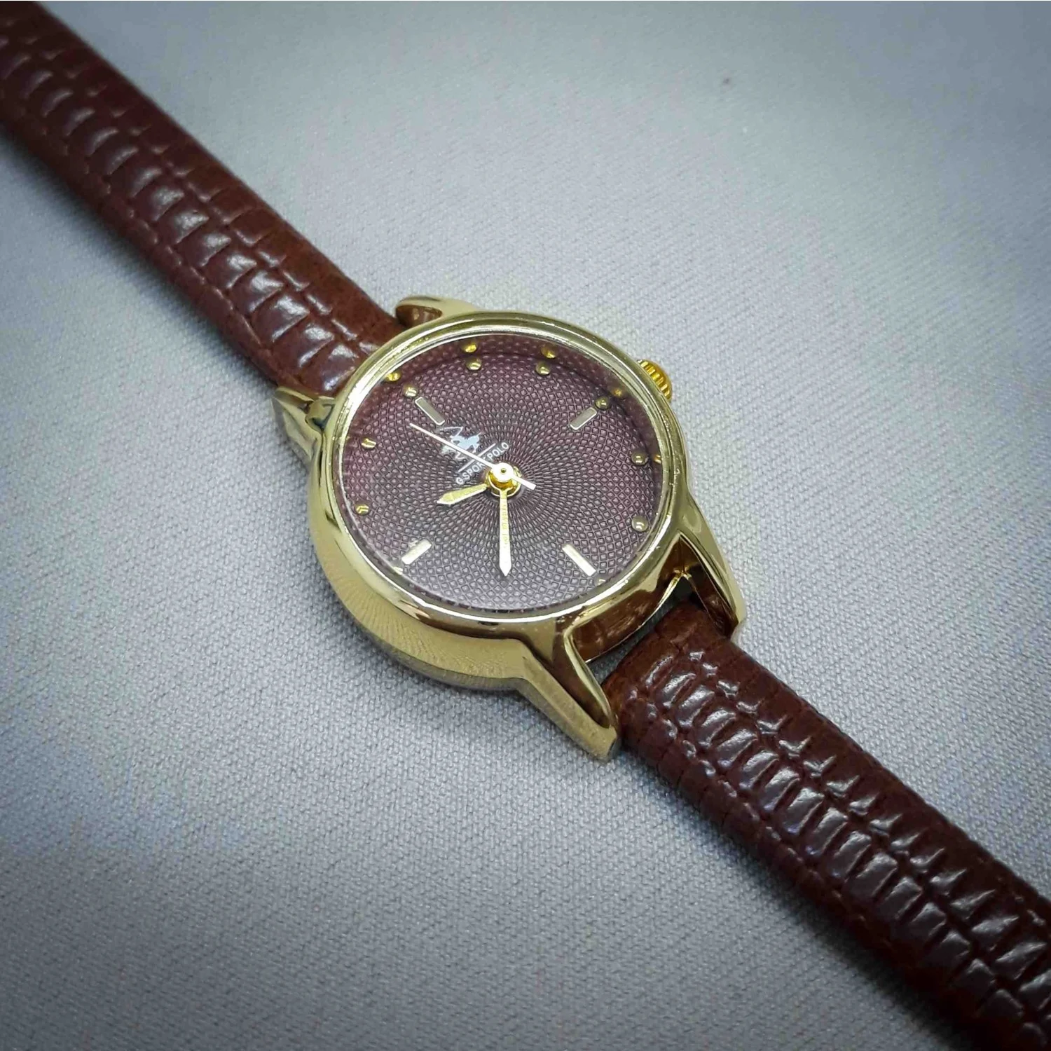 G Sport Polo Alsaat Vintage Kadın Kol Saati - Thumbnail 2