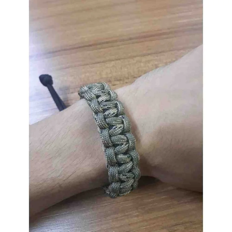 Paracord El Yapımı Paraşüt Ipi Bileklik - Thumbnail 3