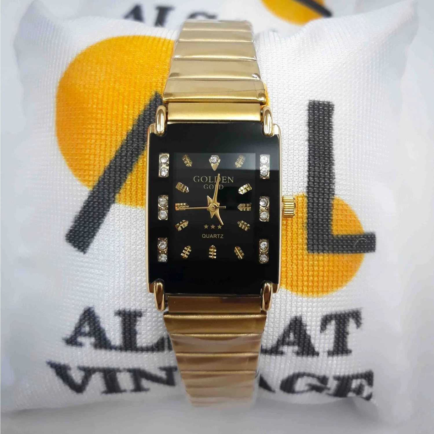 Golden Gold Alsaat Vintage Kadın Saati - Görsel 1