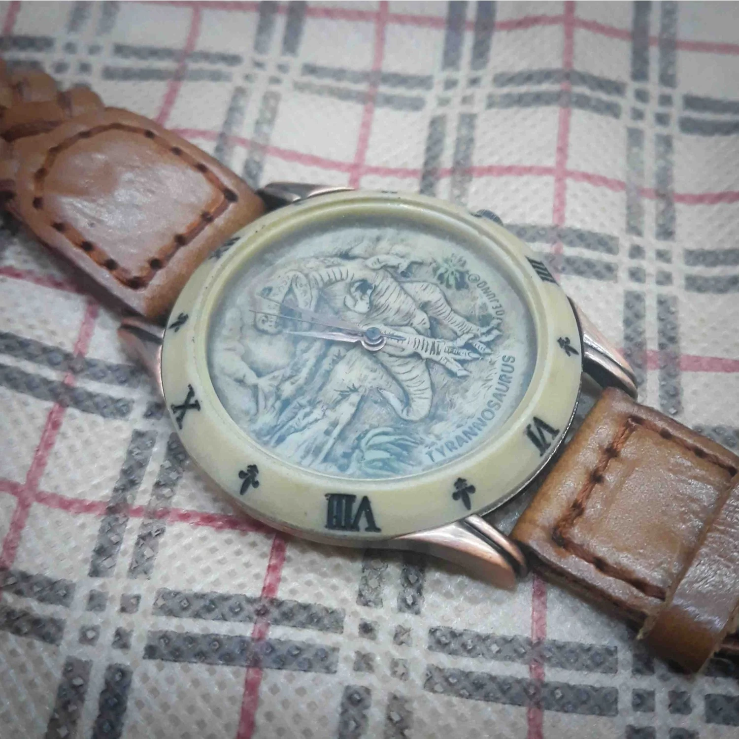 Dinosaurs Collection Limited Edition Koleksiyon Vintage Unisex Kol Saati - Thumbnail 2