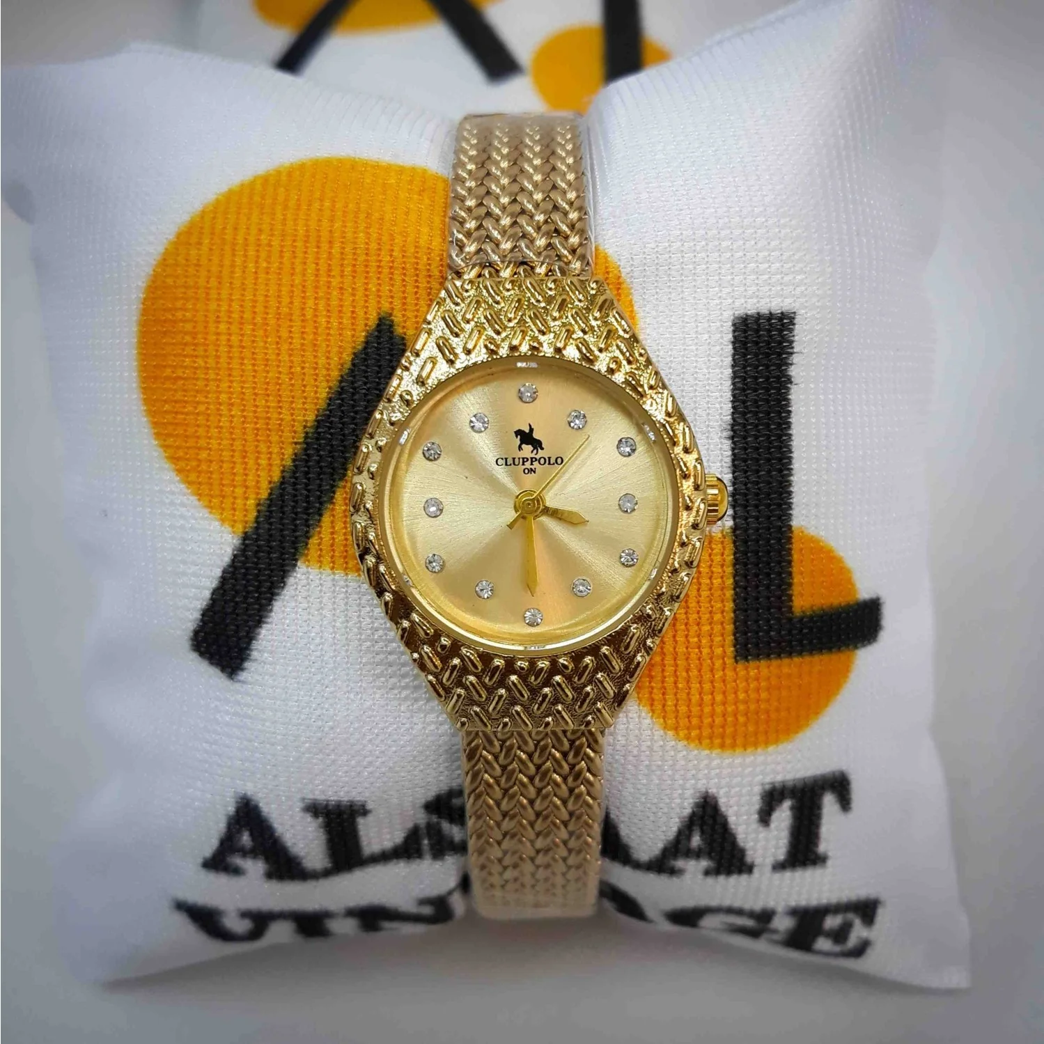 Clup Polo Alsaat Vintage Kadın Saati - Görsel 1