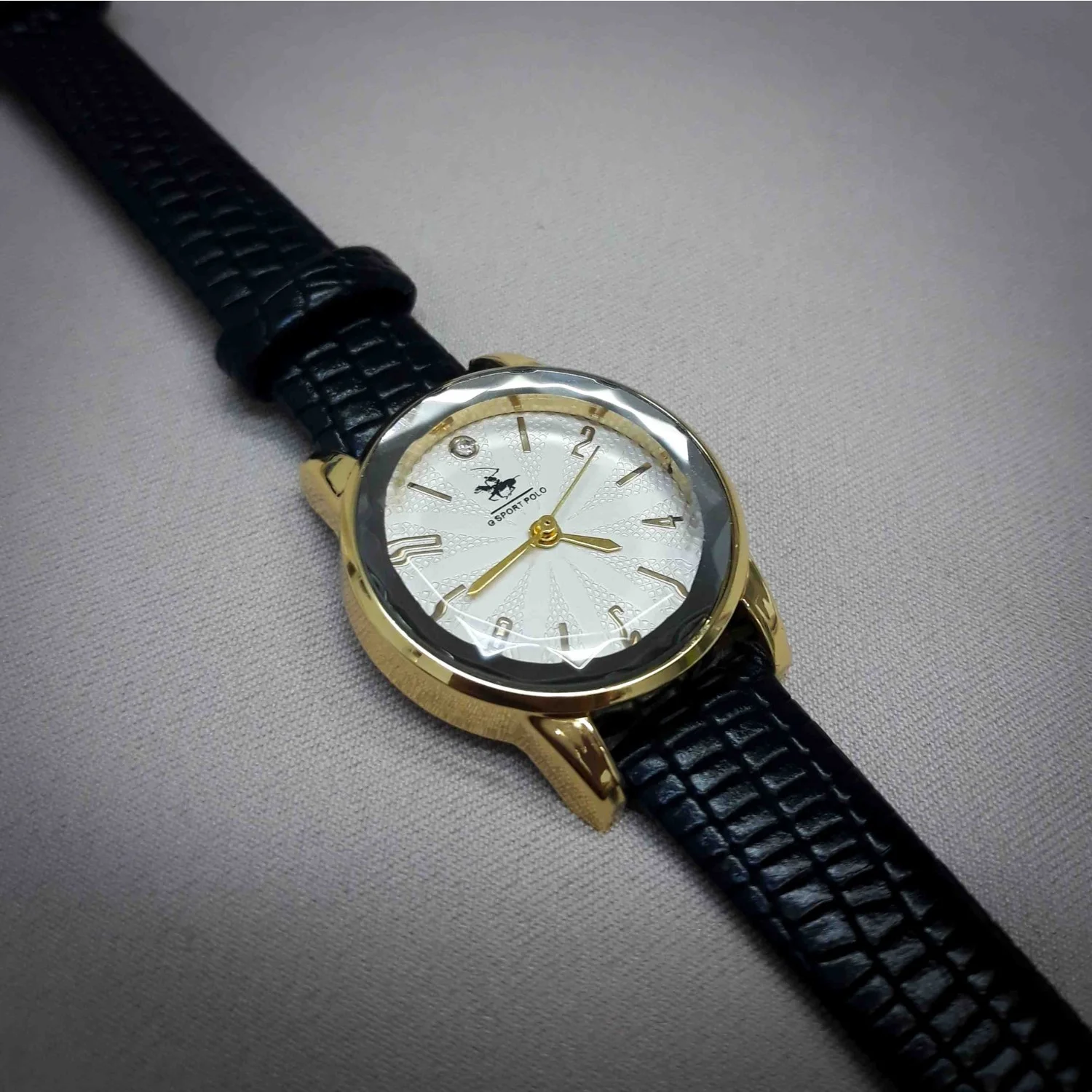 G Sport Polo Alsaat Vintage Kadın Kol Saati - Görsel 1