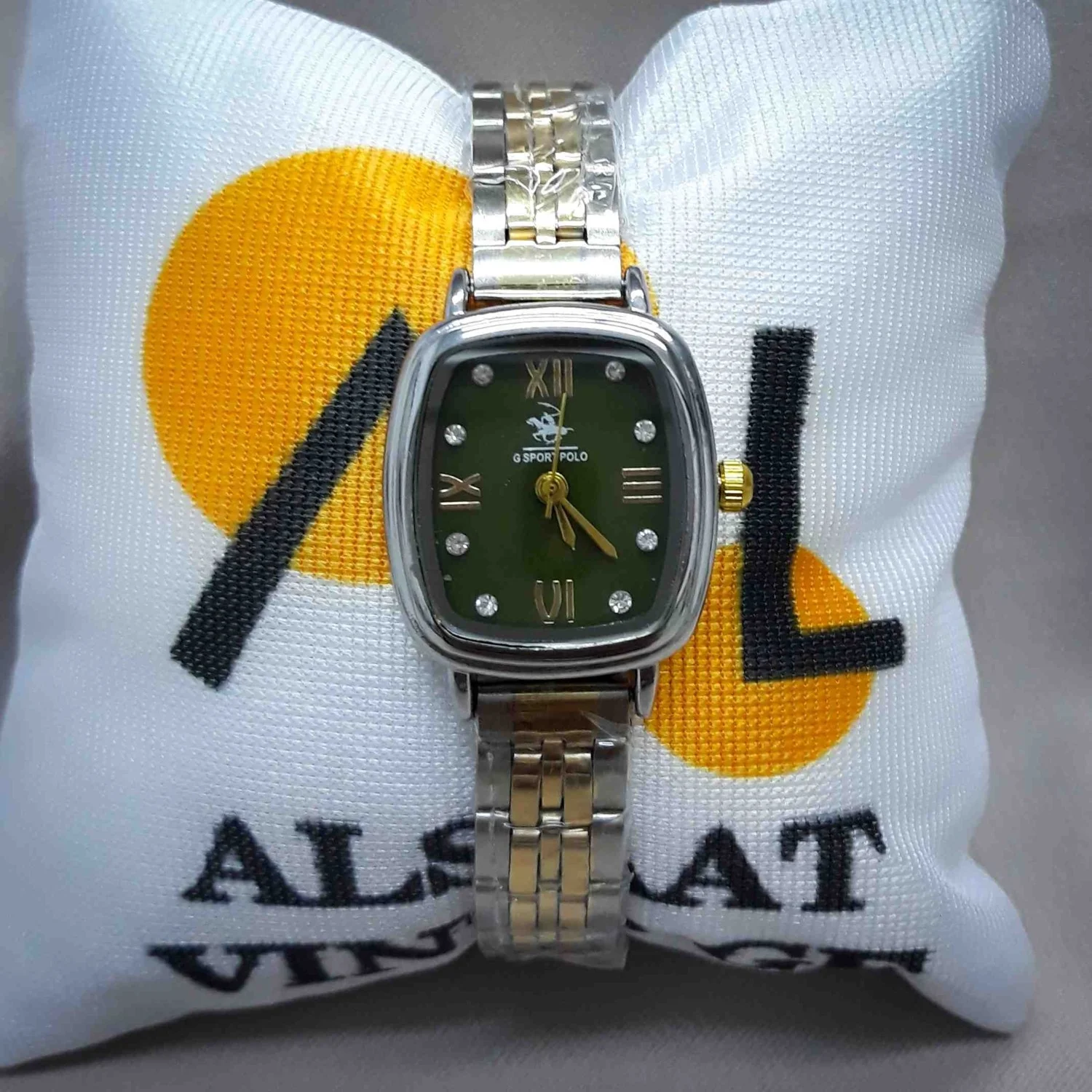 G Sport Polo Alsaat Vintage Kadın Kol Saati - Thumbnail 2
