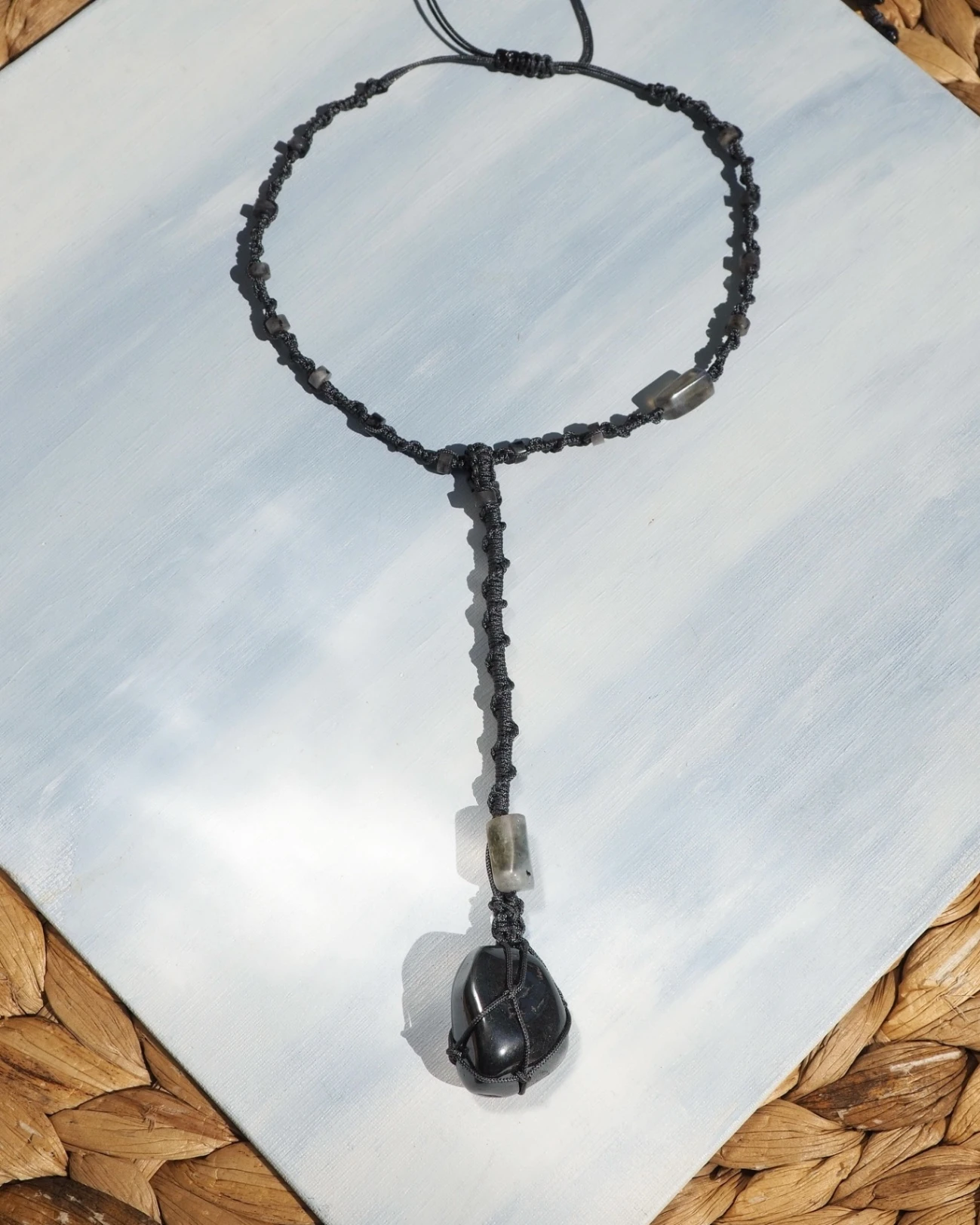 HEMATİT CHOKER KOLYE - Thumbnail 2