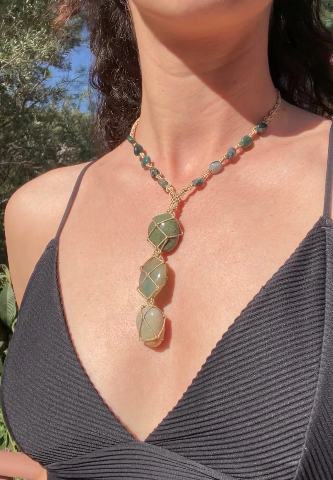 3 DOTS AKİK CHOKER KOLYE - Görsel 1