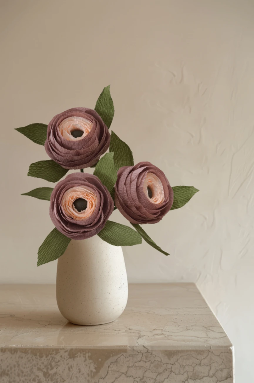 Toprak Ranunculus/ Kağıt Çiçek - Thumbnail 2