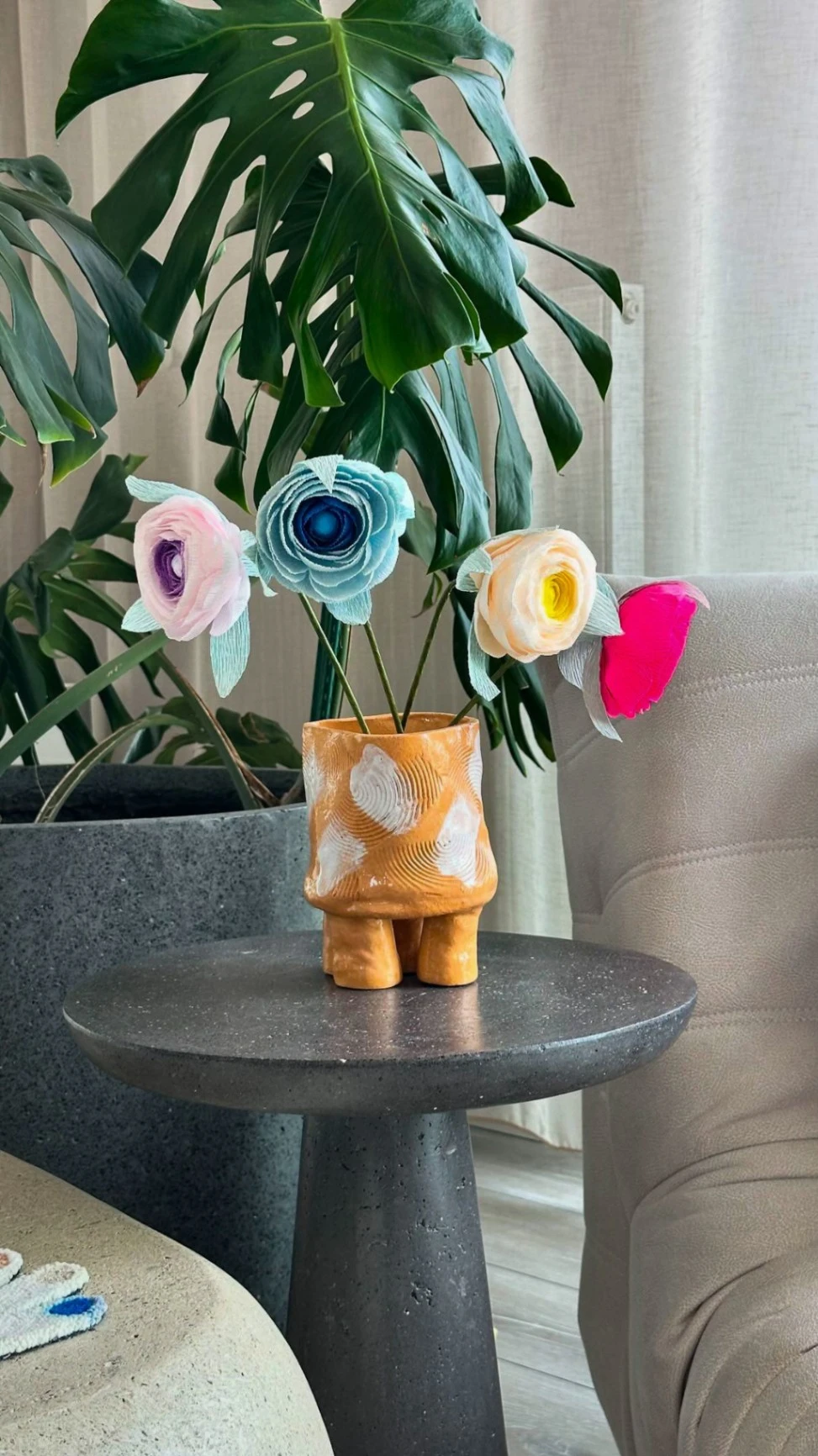 Limon Ranunculus / Kağıt Çiçek - Thumbnail 2