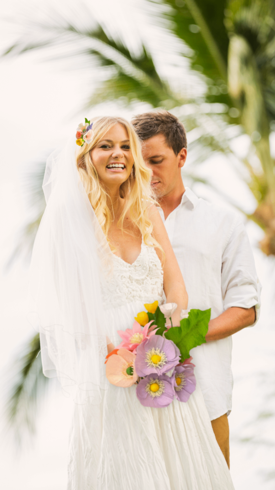 Tropical Island Bloom - Gelin Buketi  - Thumbnail 8